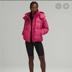lululemon athletica Pink Ski & Snow Jacket 600 down fill in boom juice
